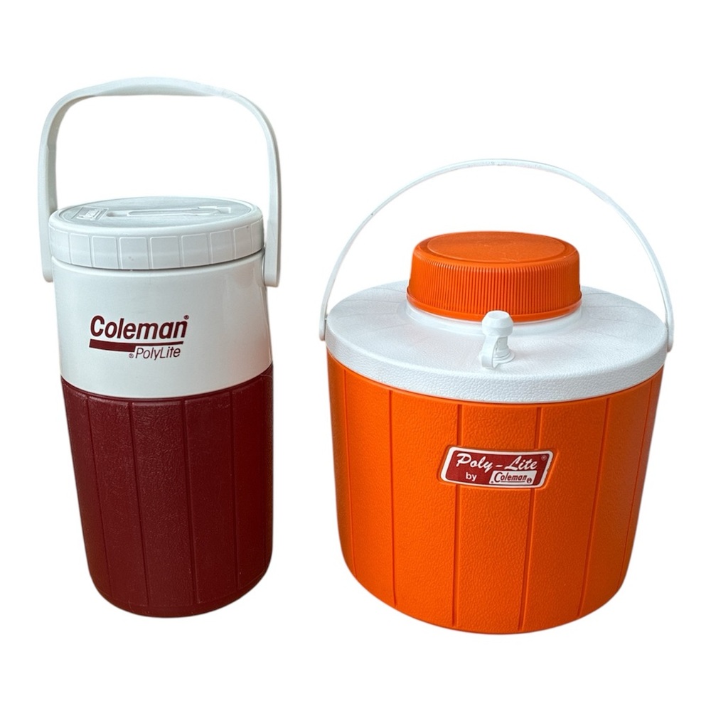 Vintage Coleman PolyLite Set of Beverage Coolers